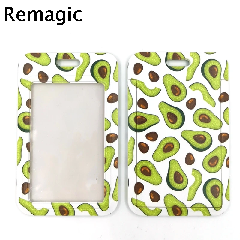 Авокадо творческих шнурки держатель для карт студентов с завязками на шее