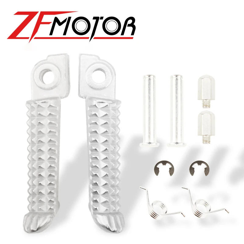 Мотоцикл алюминиевой передней подножки для ног YAMAHA YZF R1 R3 R6 R15 R25 MT03 MT07 MT09 MT25 XJ6 XJR1300