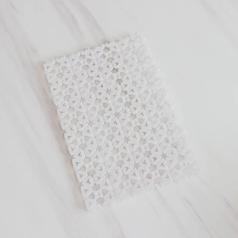 

Bath Mat 30X20cm Bathroom Anti-Slip Splicing Mat Color Combination Floor Mat Mesh Drainage Bathroom Carpet Home Decoration