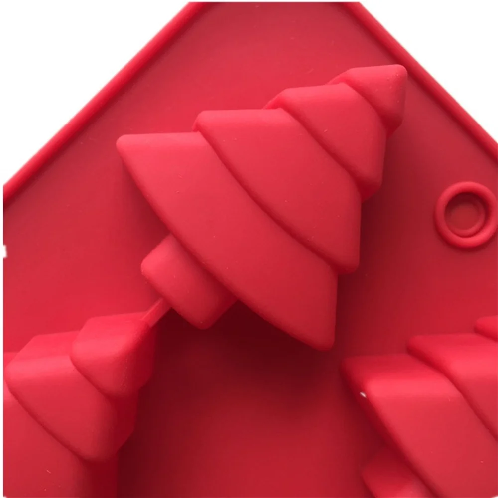 Силиконовая форма сделай сам для рождественской елки Аксессуары выпечки поднос