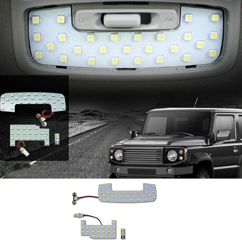 Автомобильный белый светодиодный светильник для чтения лампа купольная карта