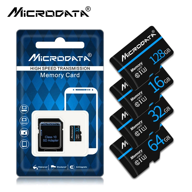 High quality black memory card 8GB 16GB 32GB micro sd card 64GB 128GB tarjeta microsd 32gb mini TF c