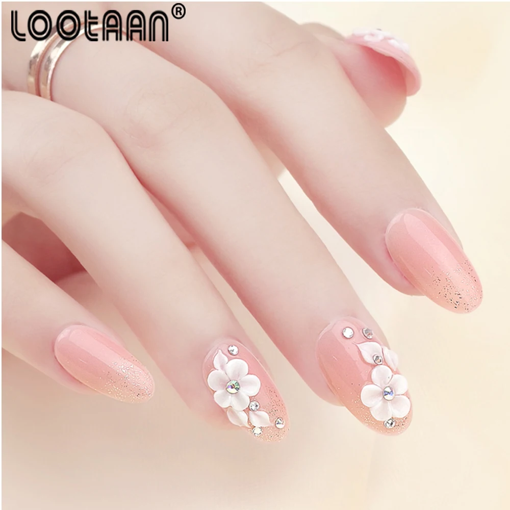 Lootaan 1 шт. колонковая ручка для рисования ногтей Цветочная акриловый рисунок