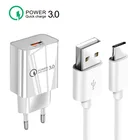 Кабель USB Type-c, быстрое зарядное устройство QC 3,0, адаптер для телефона OPPO Find X3 X2 Lite Pro A55 A93 A72 A52 Realme X2 X3 X50 X7 3 5 6 Pro