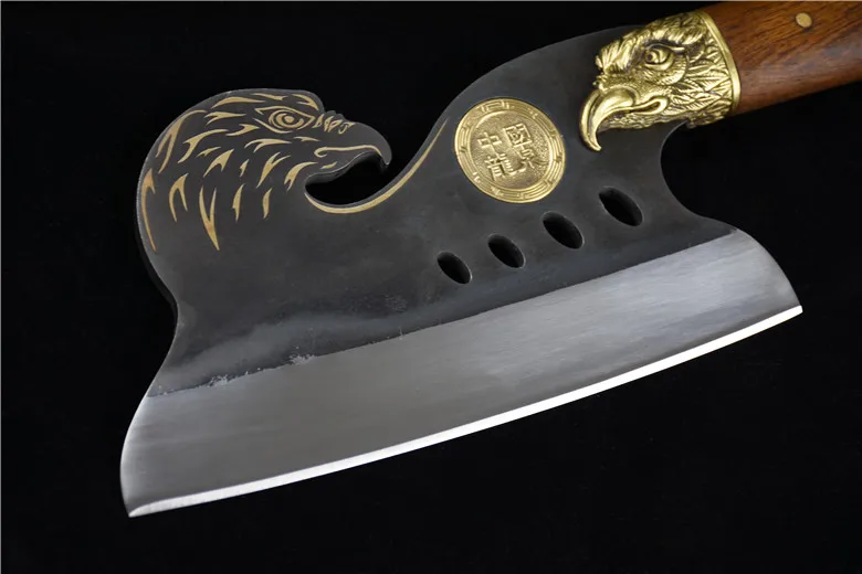 Классический 12 6 дюйма. 32 см китайский нож шеф-повара марганцевые Стальные