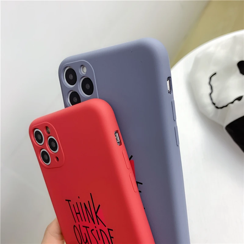 Простой оригинальный Жидкий чехол Lovebay для iPhone 11 11Pro Max X XS 7 8 6 6s Plus мягкий