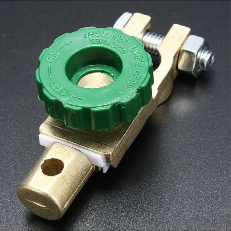 

Universal Car Battery Switch Quick Cut-off Motorcycle Battery Disconnect Protector RV Car Switch Battery Terminal Link Switch