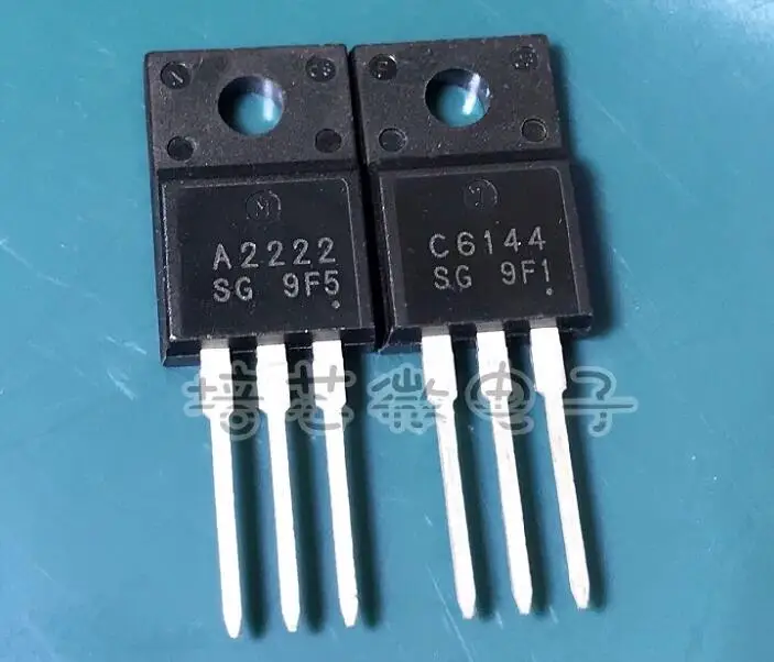 1 шт./лот 2SA2222 + шт. 2SC6144 A2222 C6144 TO220F | Электронные компоненты и принадлежности