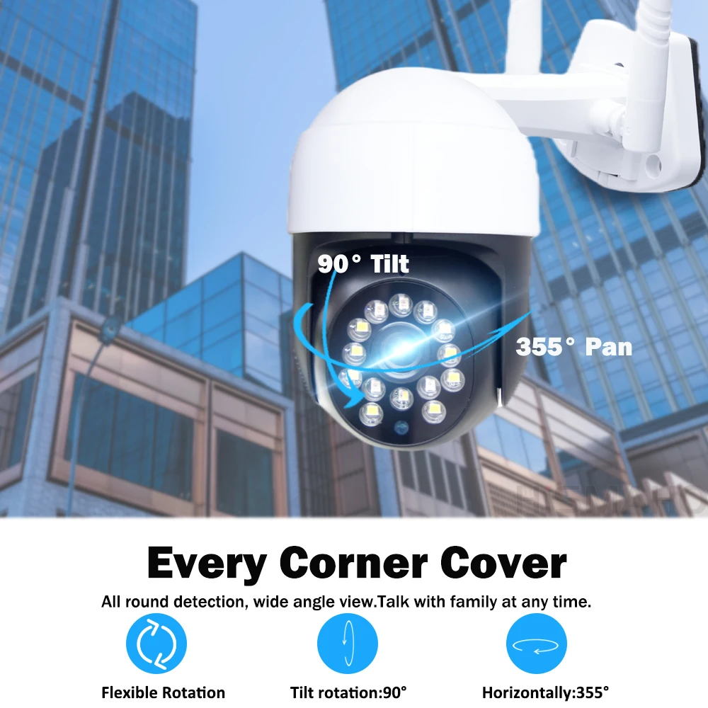 5MP IP Камера Wi-Fi Yoosee 1080P видео Камеры Скрытого видеонаблюдения открытый