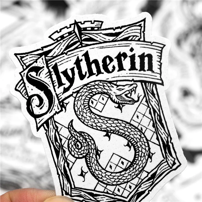 30 шт. hp стикер s Potters черный и белый Harried стикер для детей багаж скейтборд ноутбук мультфильм аниме водонепроницаемый стикер s