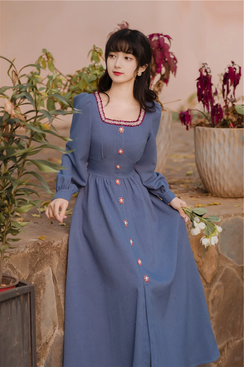 

Full dresses for women woman dress 2020 new fashion women's clothing Vintage