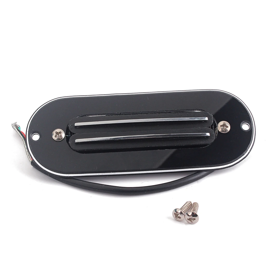 

Tooyful Dual Hot Rail Humbucker Pickup for Acoustic Folk Electric Cigar Box Guitar