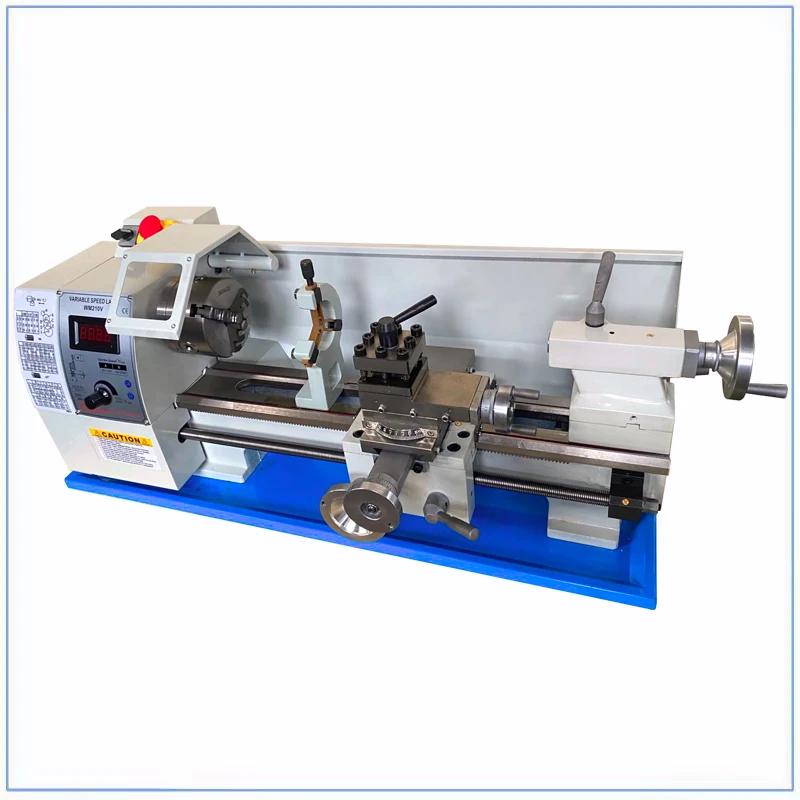 Бесщеточный токарный станок обновленный мини 8 &quotx 16&quot с переменной