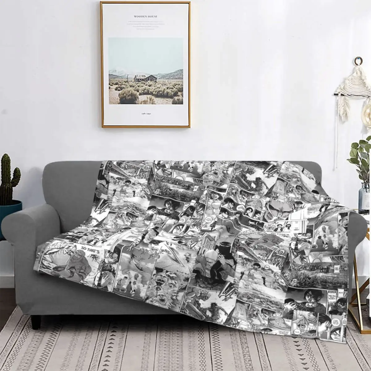 

Коллажное одеяло «атака на Титаны», покрывало на кровать, клетчатые покрывала, покрывало на 90 дюймов, двойное покрывало, пледы и чехлы