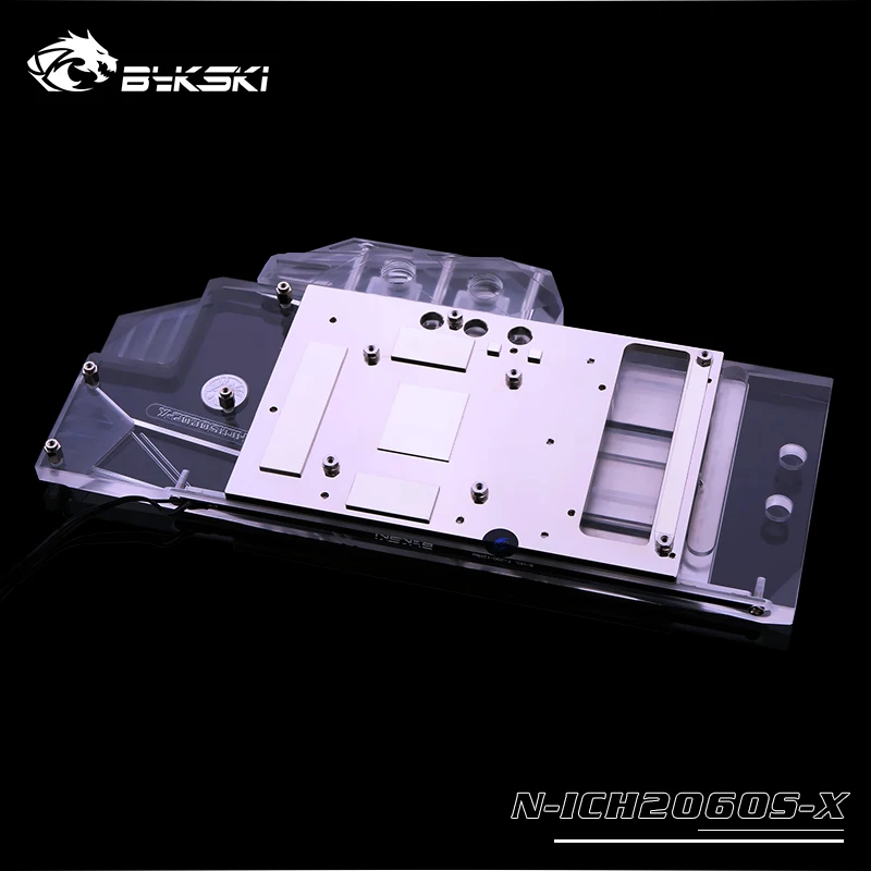 Bykski водоблок для Inno3D RTX2060/1660Ti ICHILL IceDragon Super Edition/медный радиаторный блок/3PIN 5V A-RGB/4PIN 12V RGB