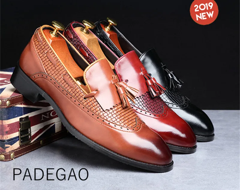 

Loafers 2022 Mens Shoes Fashion High Quality Pu Korean Casual Slip