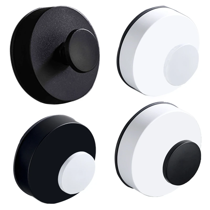 

N0HB 2 Pcs Suction Cup Hooks Reusable Shower Hook Easy to install Not Easy to Fall