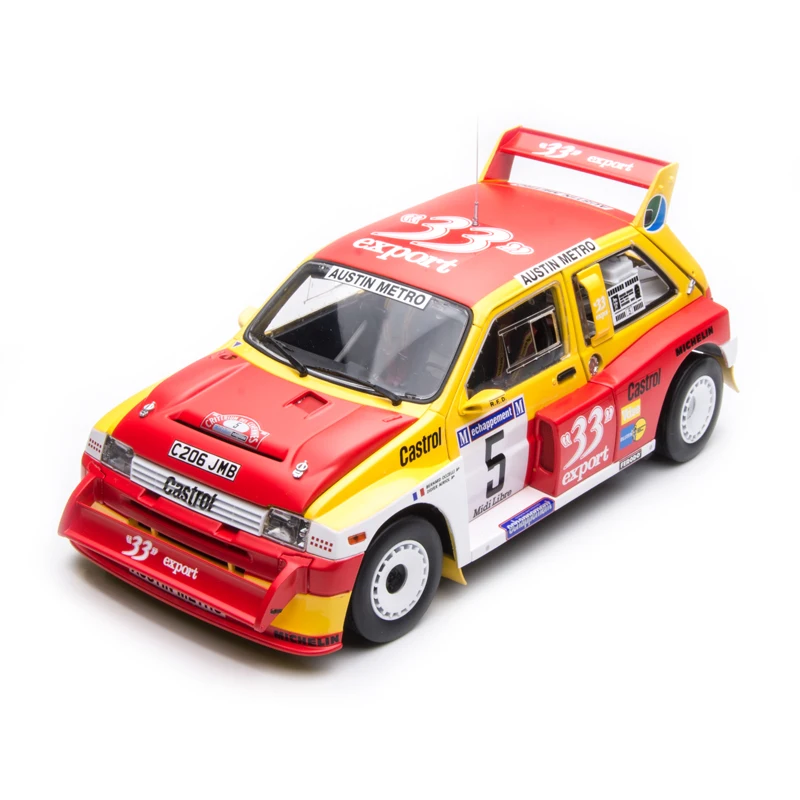 

1:18 No. 5 Rally Car Simulation Alloy Car Model Decoration