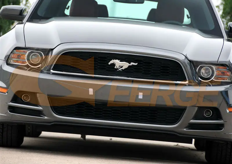 Для Ford Mustang 2013 2014 светильник на голову ультра яркий SMD светодиодный ангельские