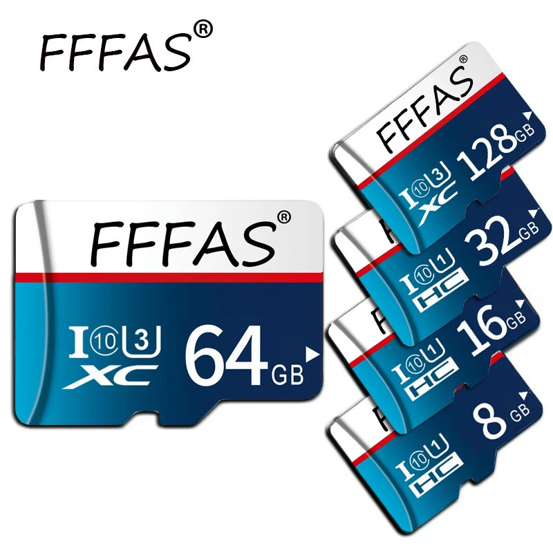 Оригинальная высокоскоростная U1 U3 карта Micro SD 8 ГБ/16 ГБ/32 ГБ 64 Гб/128 TF Карта карты