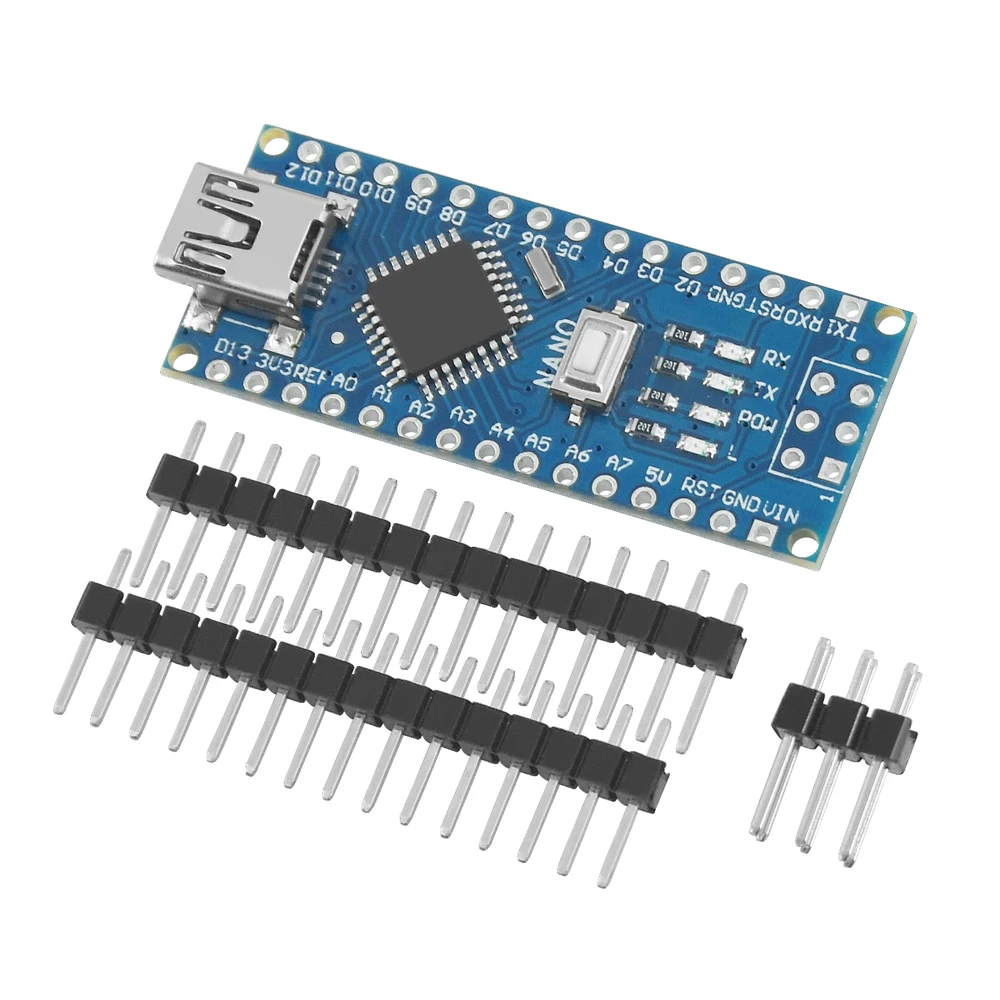 5 шт. для arduino Nano ATMEGA328P Mini USB с Загрузчиком совместимый контроллер 3 0 Для CH340 драйвер