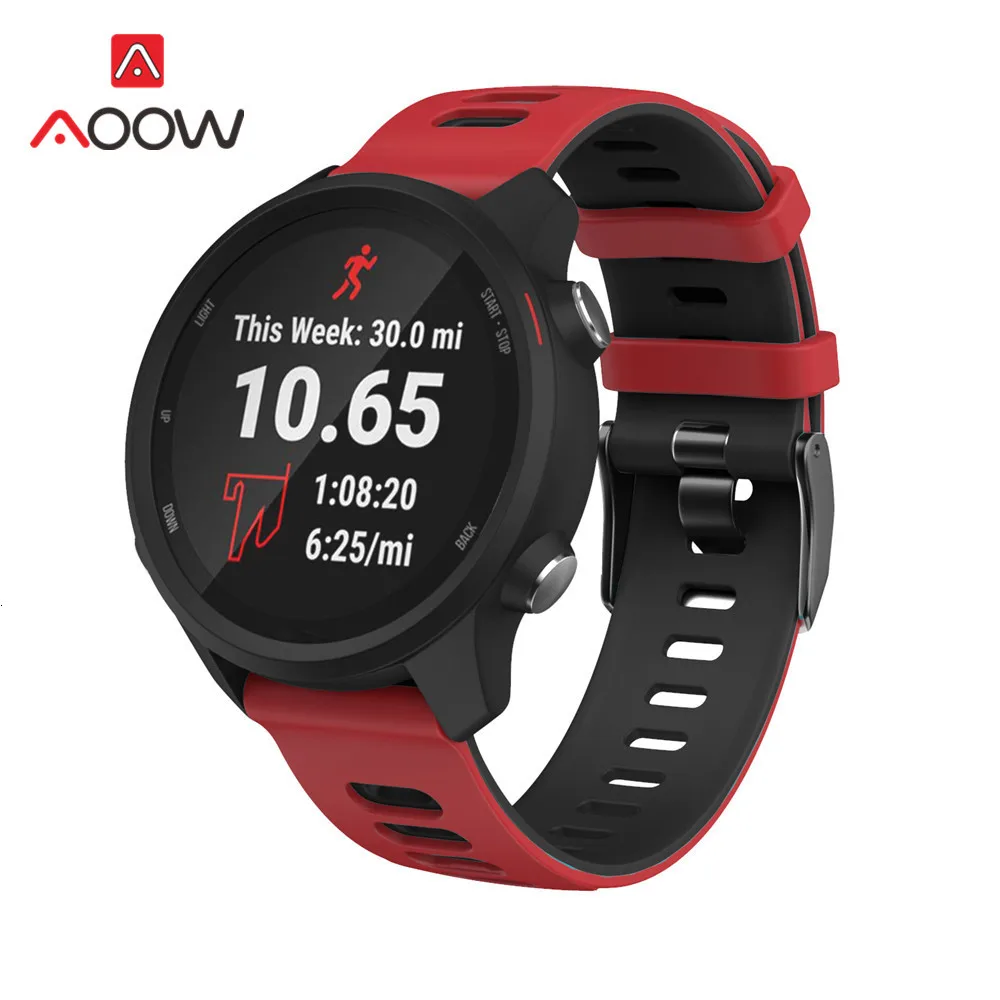 20 мм спортивный силиконовый ремешок для часов samsung Galaxy Watch Active2 40 мм 44 мм 42 мм Active 2 Garmin Amazfit huawei Band ремешок Correa