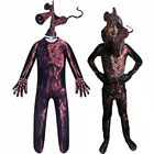 Детский костюм с головой сирены и маской для мальчиков и девочек