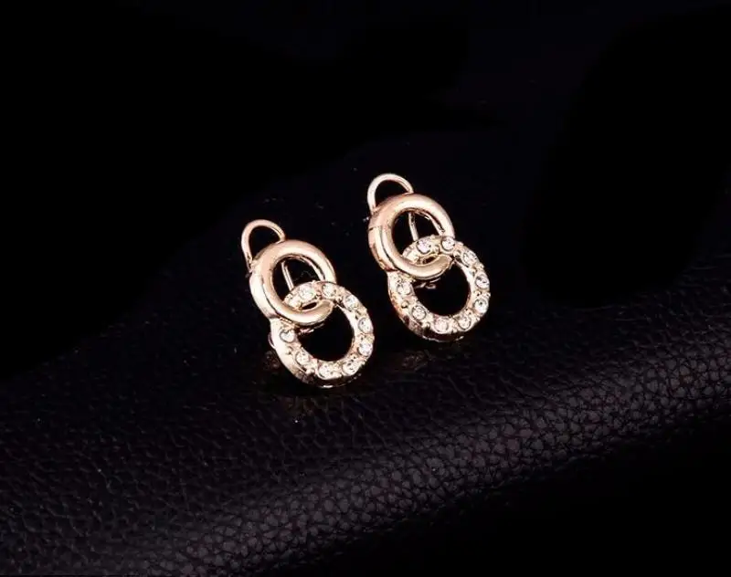 Новинка Брендовое большое колье модное ожерелье круглой формы браслет серьги