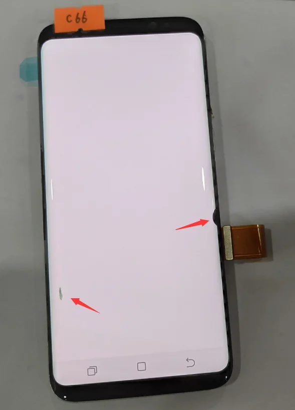 Оригинальный Для samsung Galaxy S8 G950 G950F сенсорный стеклянный экран ЖК дисплей