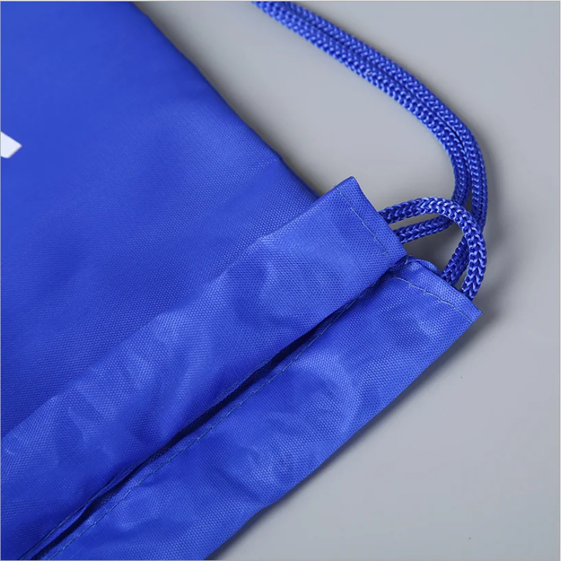 

2020 The New Customized Logo Marathon Advertising Bag of Polyester Drawstring Bags Anniversary Gift Bag Sport Storage Bag