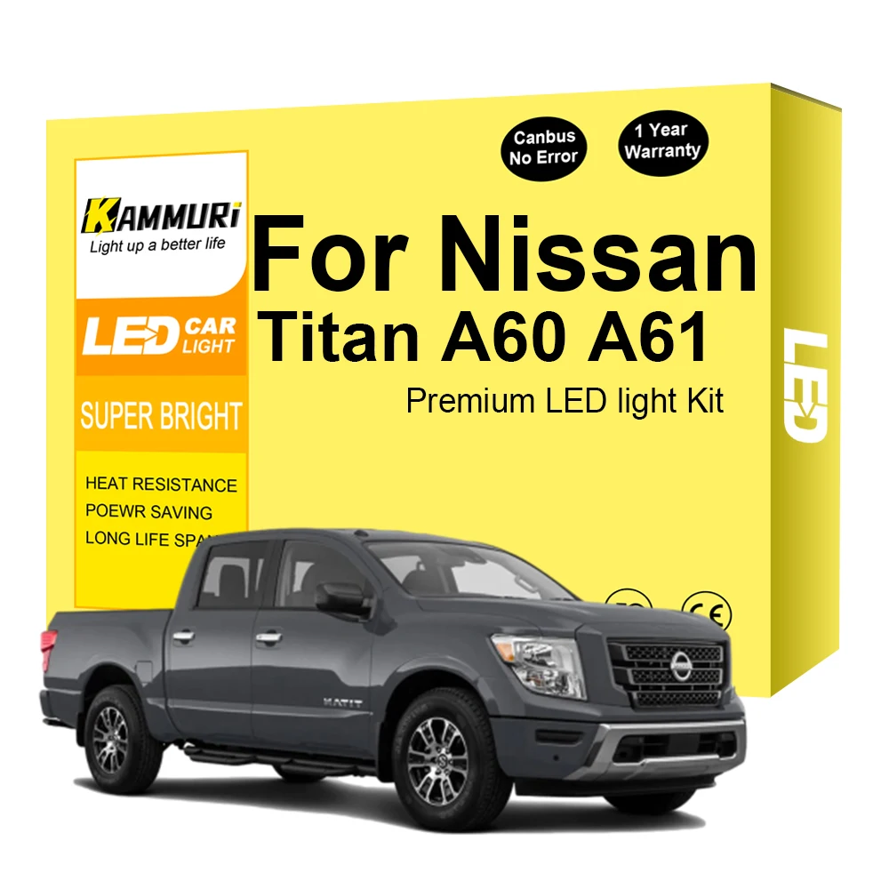 

15x внутренняя лампа для Nissan Titan A60 A61 2016 2017 2018 2019 2020 2021 аксессуары Canbus Белый светодиодный внутренний купол светильник света