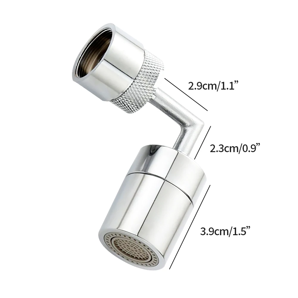 

720 Rotatable Faucet Universal Splash Filter Extender Tool Anti-Splash Tap Faucet Sprayer Head Adapter For Kitchen Bathroom