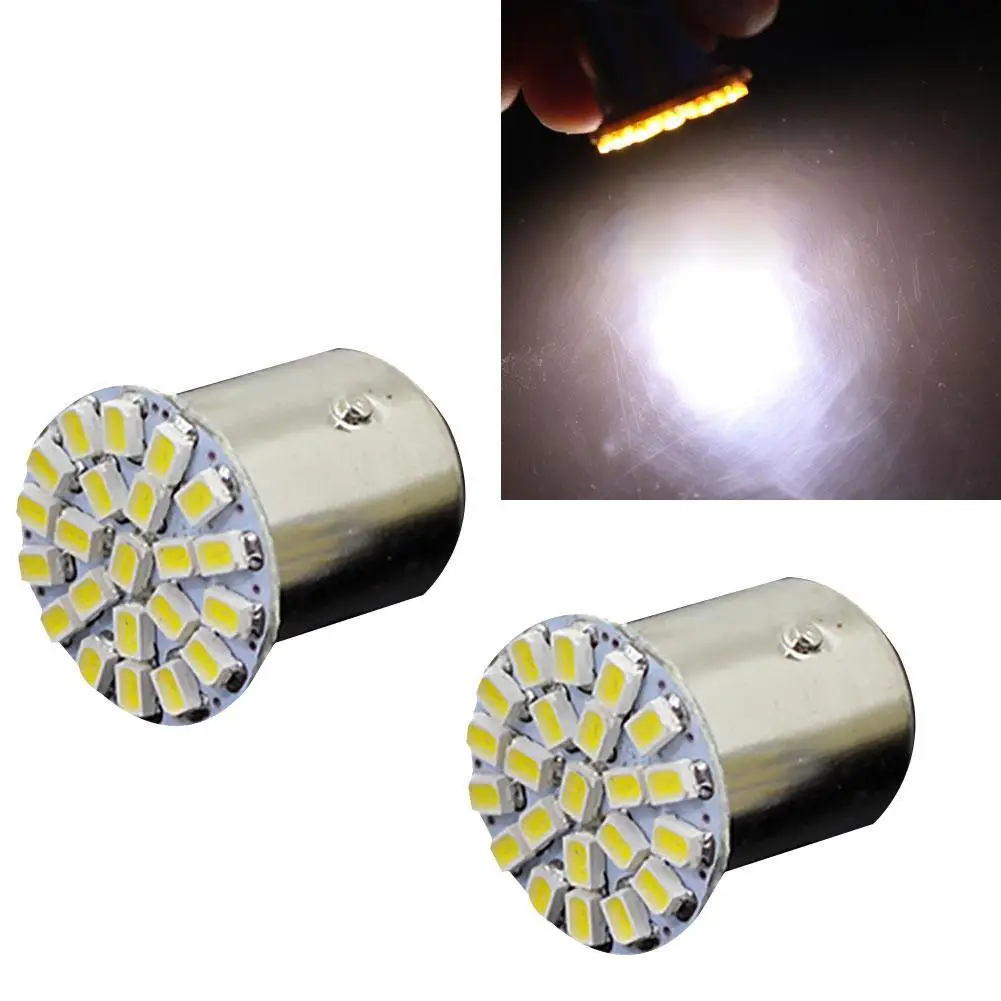 

1157 BAY15D 22 SMD LED Auto Turn Brake Stop Tail Parking Light Double Contact