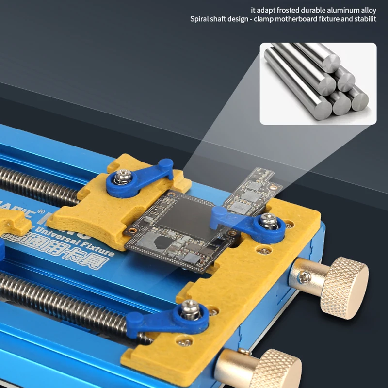 mechanic universal pcb holder double bearing jig fixture for iphone samsung huawei motherboard soldering tools rework platform free global shipping