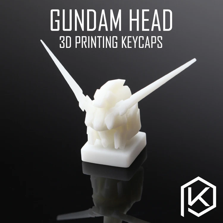 Gundam Аватар форма механическая клавиатура Keycap для Cherry MX Переключатель 3D печать индивидуальный светильник для ключей DIY Индивидуальные