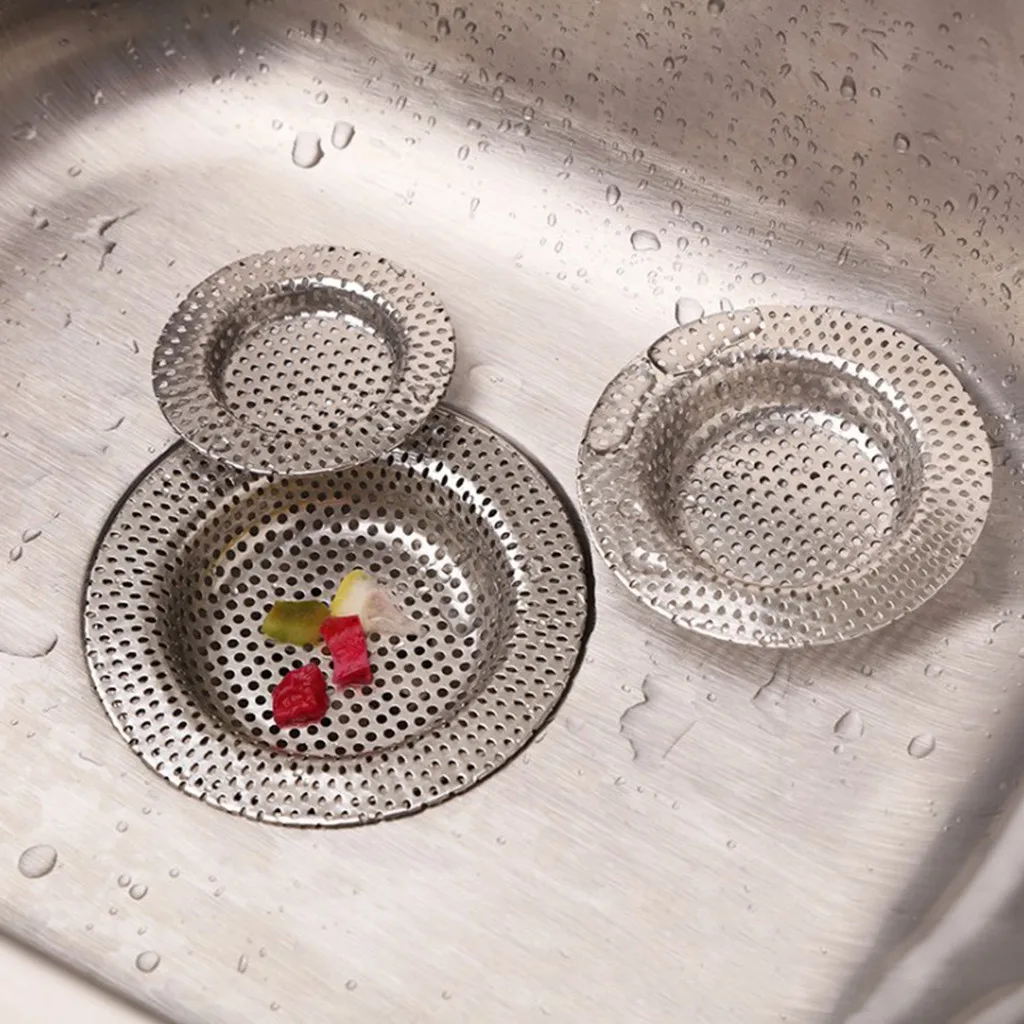 3 шт. Кухня ситечко для раковины Сливная крышка улавливатель волос душевая