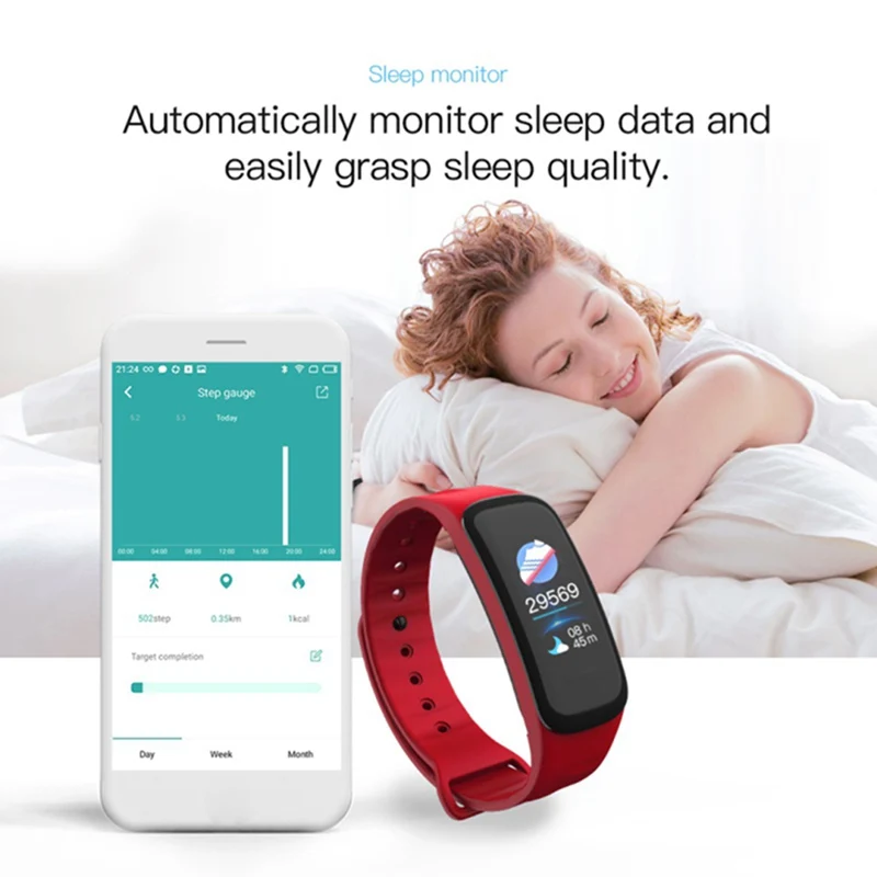 Новинка 2019 фитнес-трекер с шагомером умные часы Bluetooth для мужчин и женщин умный