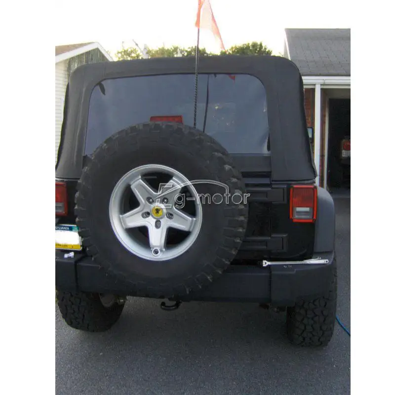 1x Крепление для антенны CB черная твердая сталь подходит Jeep Wrangler JK Rubicon 2007 2016|cb antenna