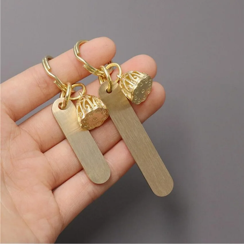 Пользовательская желто-медная линейка дизайн лотоса логотип автомобиля