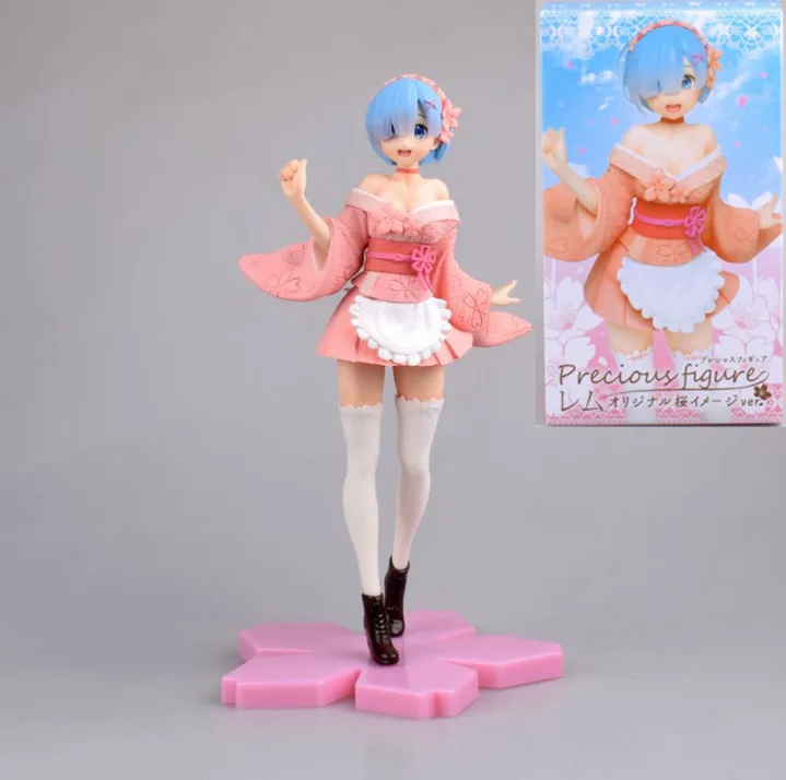 Кимоно Rem из ПВХ 23 см милые фигурки японское аниме украшение для дома подарок на