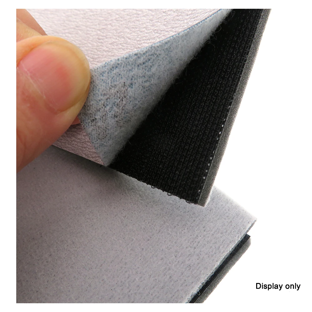 70*130MM Sanding Soft Foot Buffer Sponge Interface Cushion Pad Hook Loop for Pneumatic and Electric Cleaning polishing Machine |