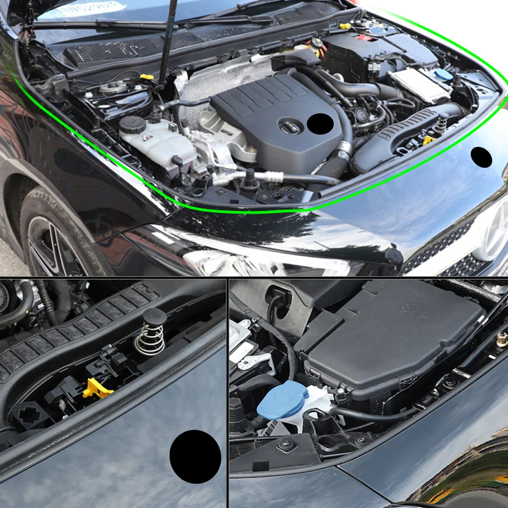 GELINSI уплотнительная полоса наклейка крышка отделка Аксессуары для Mersedes benz A Class W177