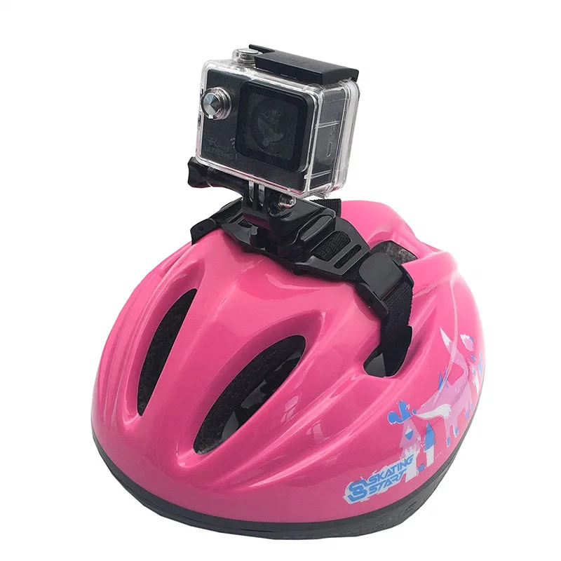 Регулируемый ремешок на велосипедный шлем для телефона 8 7 6 5 4 Yi 4K SJCAM EKEN Go Pro DJI OSMO