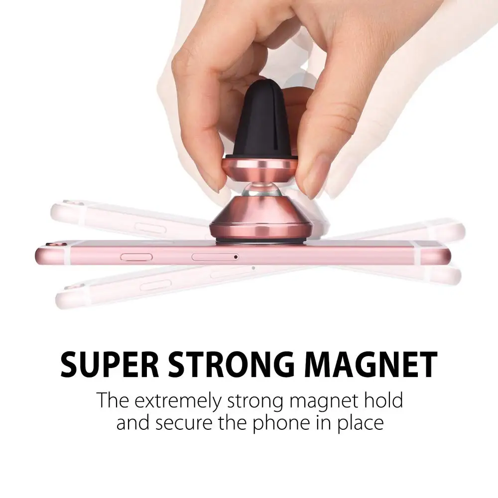 Магнитный автомобильный держатель для телефона iPhone samsung 360 Air Mount Магнитная