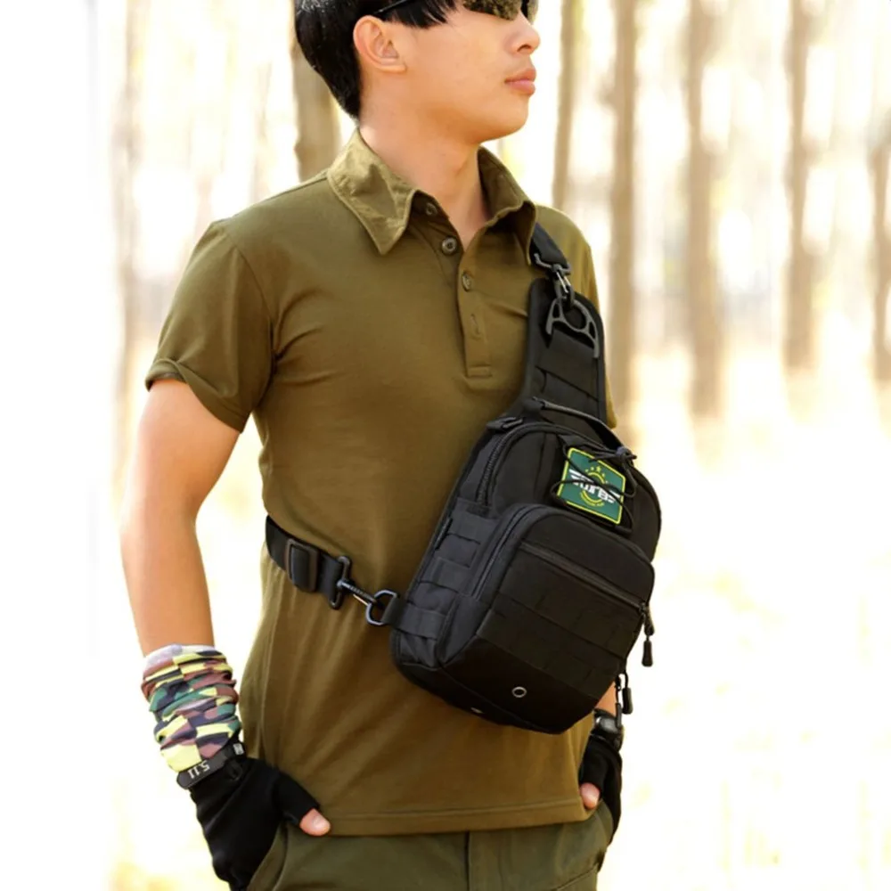 Protector Plus Multifunction Chest Bag Waterproof Cross Body Cycling Backpack Handbag Nylon Travel for Camping Hiking | Спорт и