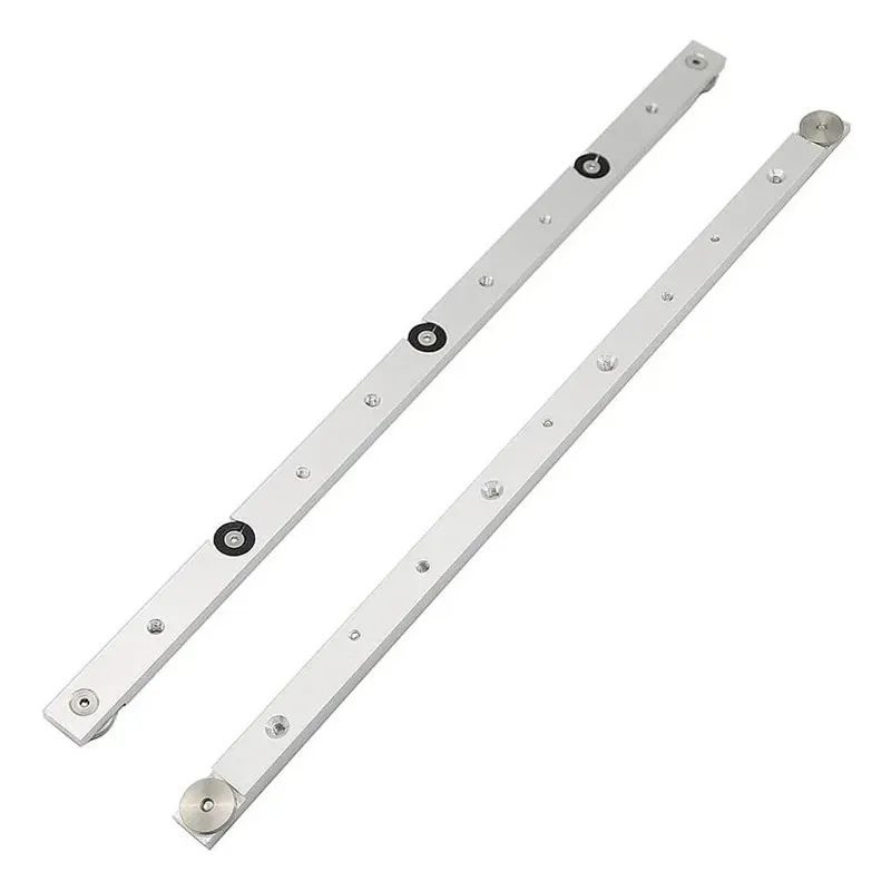 

300mm 450mm Rail Miter Bar Slider Track Table Saw Gauge Rod Miter Gauge Woodworking Tool Accessories Aluminum Workbenc Parts Kit