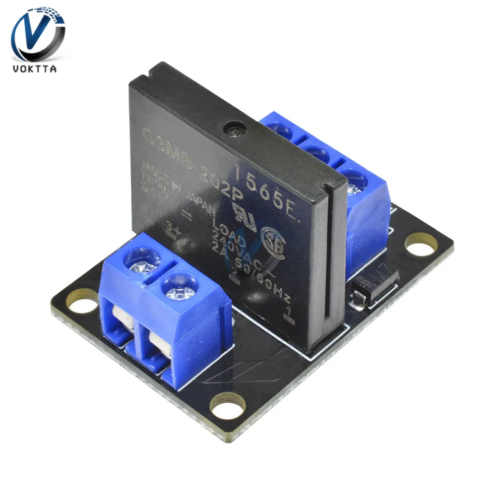 G3MB-202P 5V DC 1-канальный модуль твердотельной платы реле для Arduino высокоуровневый