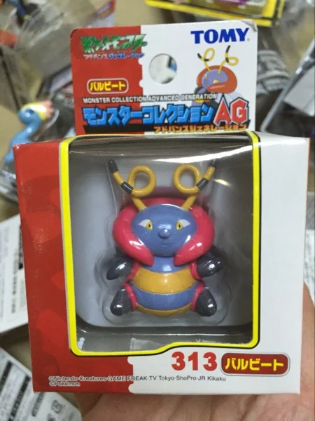 TOMY подлинный Покемон цветная коробка Volbeat Mc Elf экшн-фигурка модель игрушка |