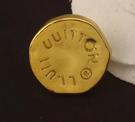 10 шт. металлические кнопки джинсовая Кнопка надписи DIY - Цвет: 18mm