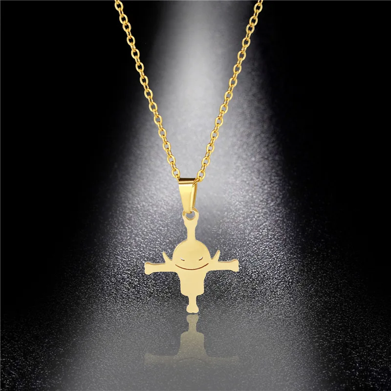 Маленький дьявольский кулон из нержавеющей стали европейский и американский